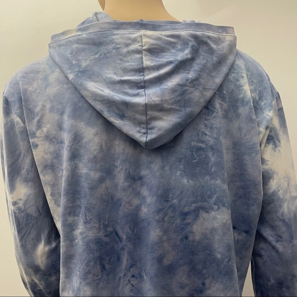 RBX Blue Tide dye light hoodie Size Medium - Picture 6 of 8